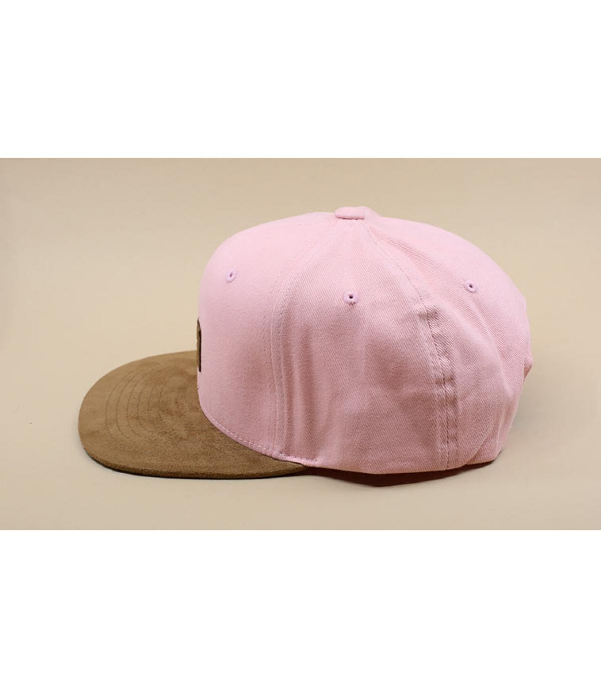 Reell Reell snapback pink suede